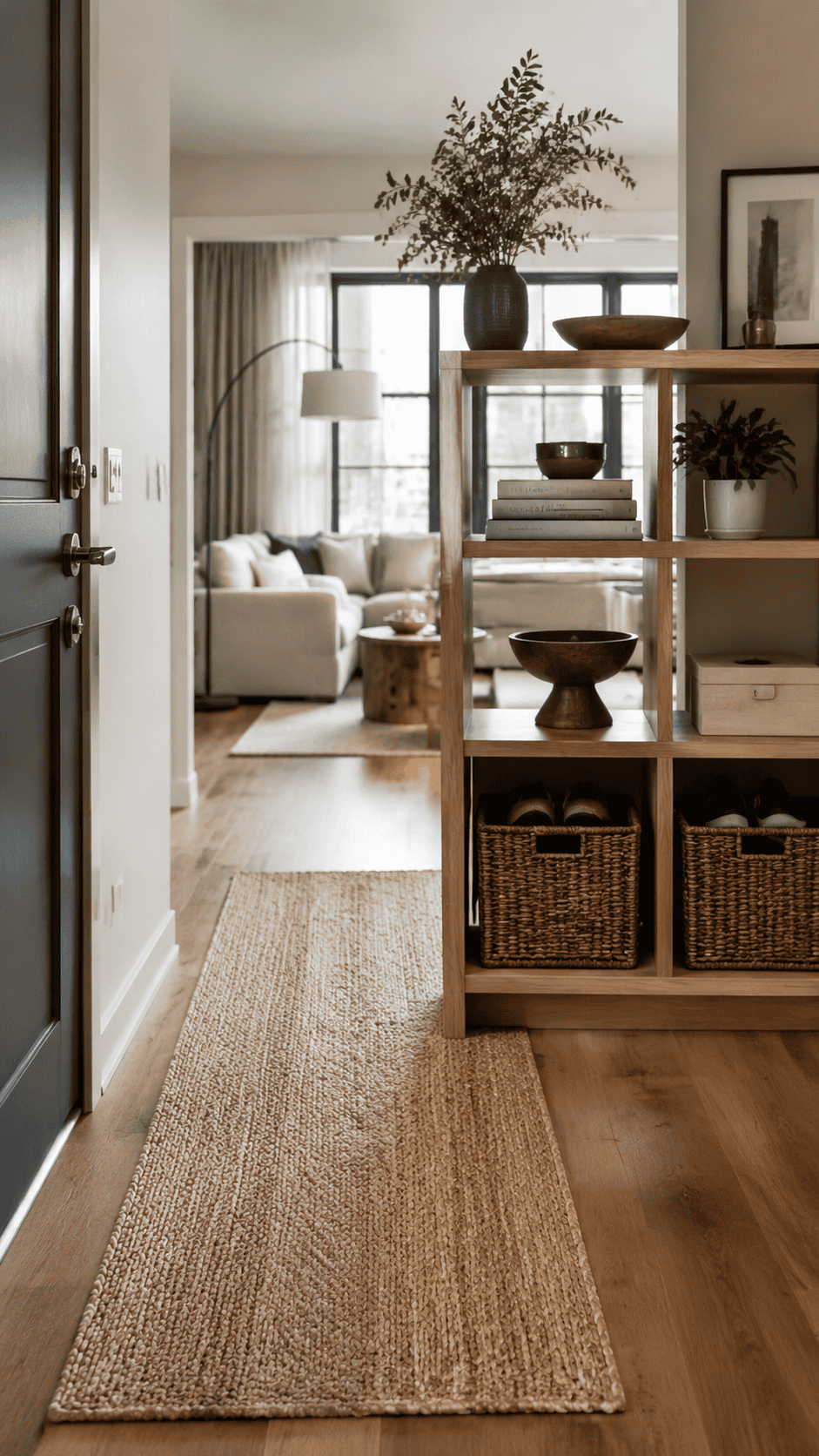 Fake a Foyer: Use Sightlines to Make an Entry