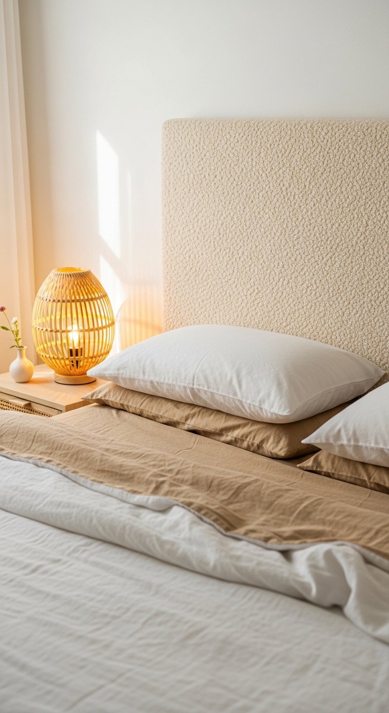 Craft Your Own Stylish Fabric-Covered Headboard for a Cozy Bedroom Upgrade