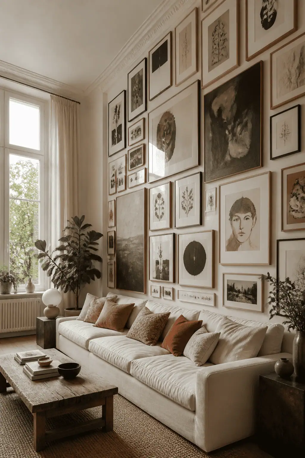 Stretching Space with a Vertical Art Statement