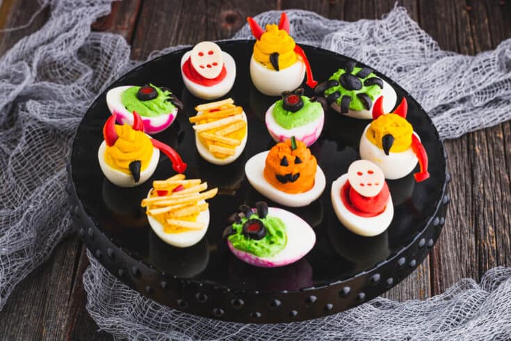 Cackle-Worthy Deviled Egg Monsters