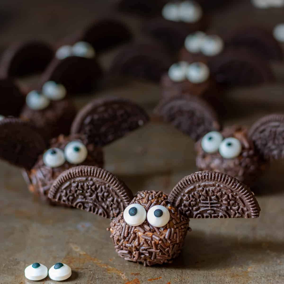Midnight Bat Bites: Oreo Truffle Treats