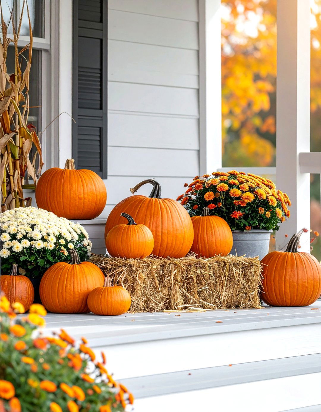 Cozy Corner Pumpkin Displays