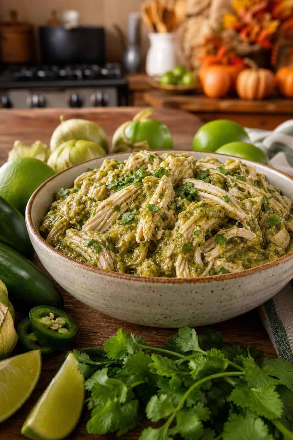 Easy Salsa Verde Slow Cooker Chicken