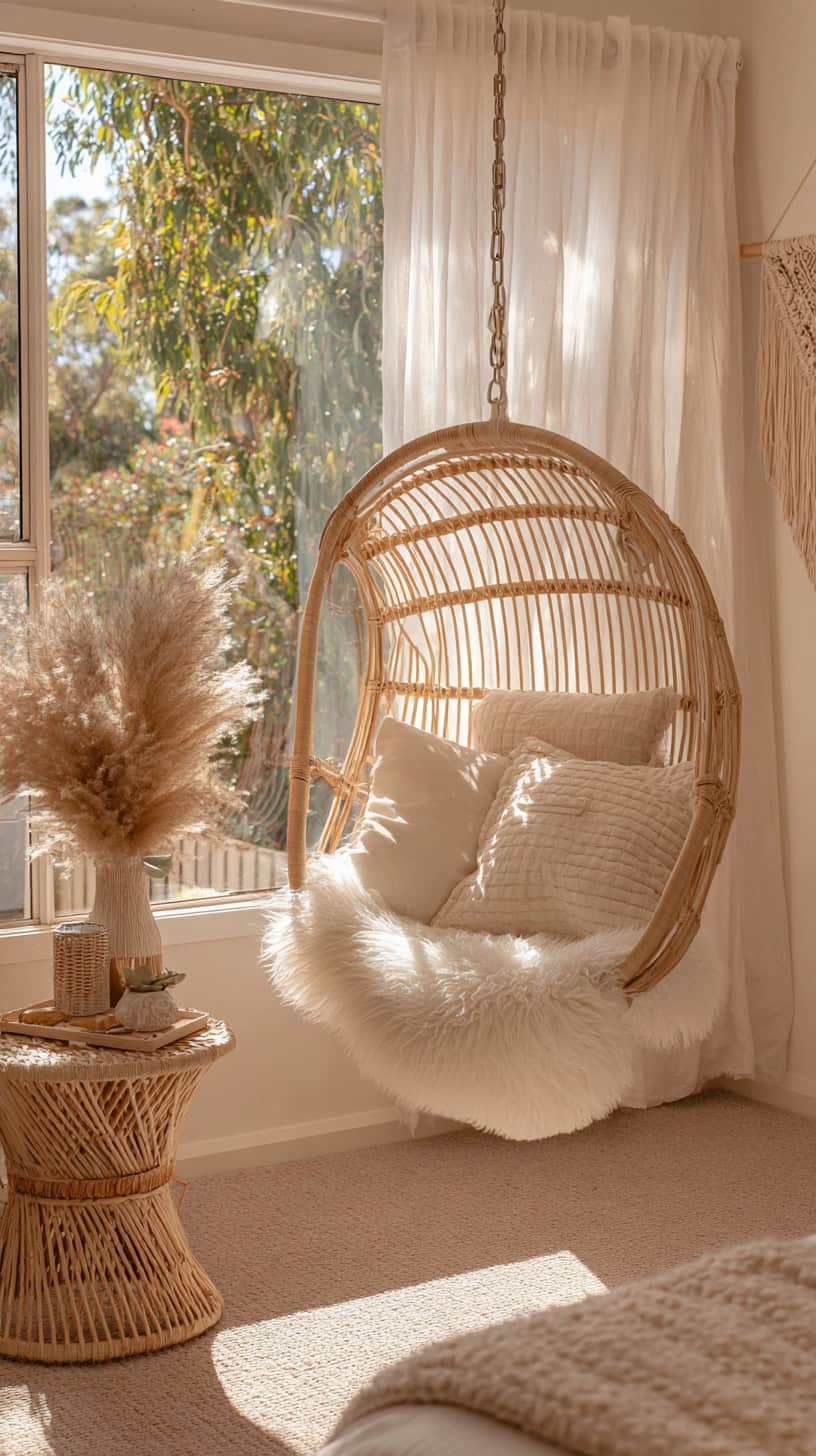 Whimsical Cane Accents for Dreamy Bedrooms