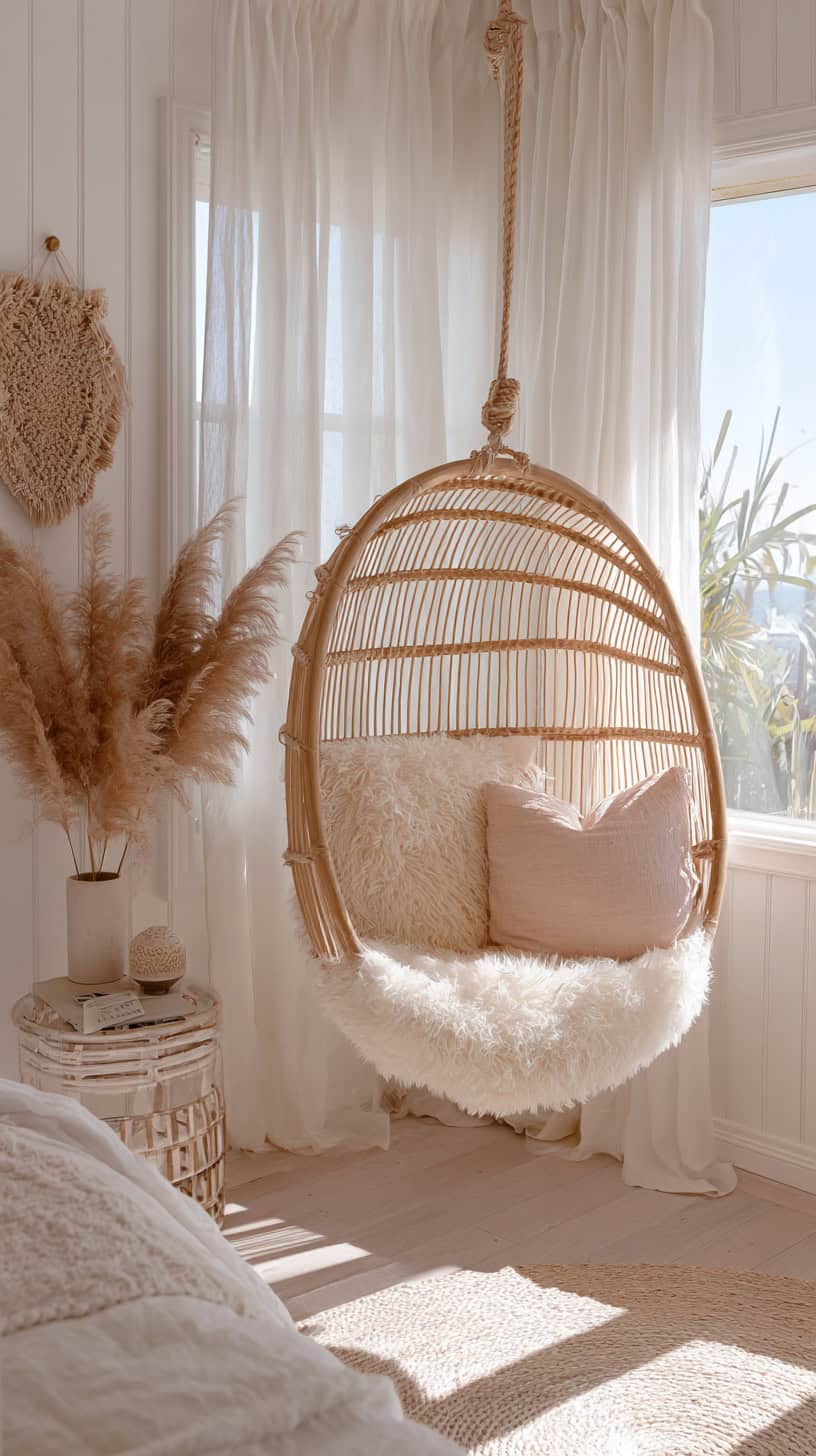Whimsical Cane Accents for Dreamy Bedrooms