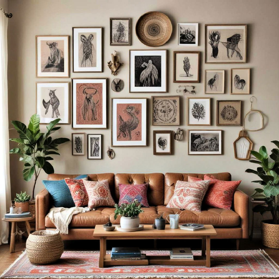 Design an Eclectic Gallery Wall Full of Personality