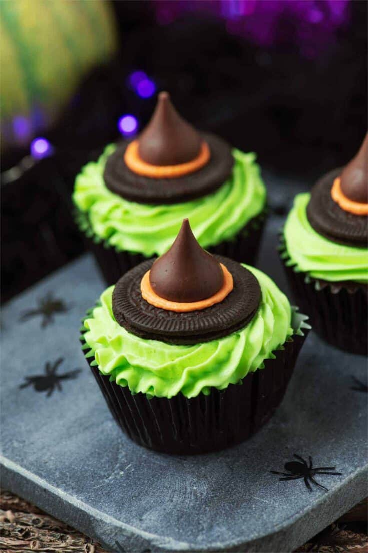 Pointy Perfection: Mini Witch Hat Cupcakes