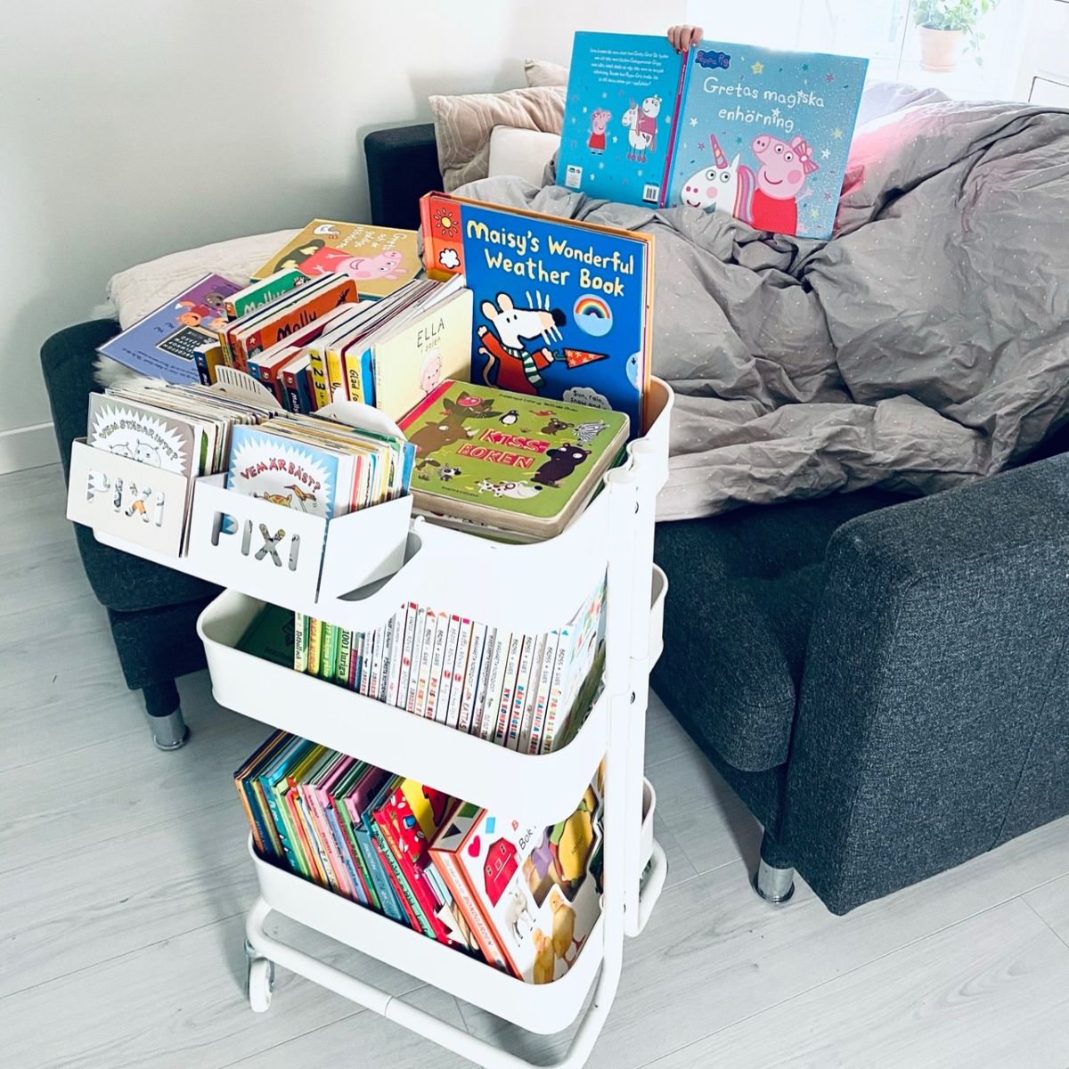 Create a Cozy Mobile Reading Spot for Kids