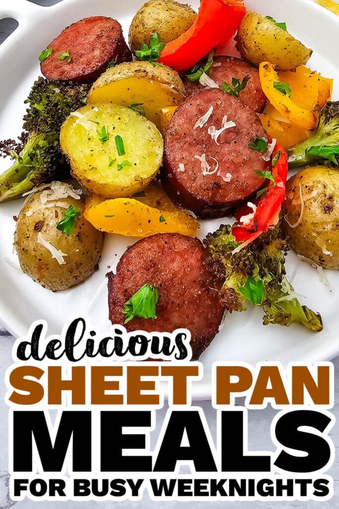 Quick & Wholesome Sheet Pan Sausage and Roasted Veggies Dinner