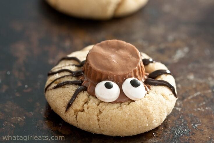 Spooky PB-Cup Spider Bites