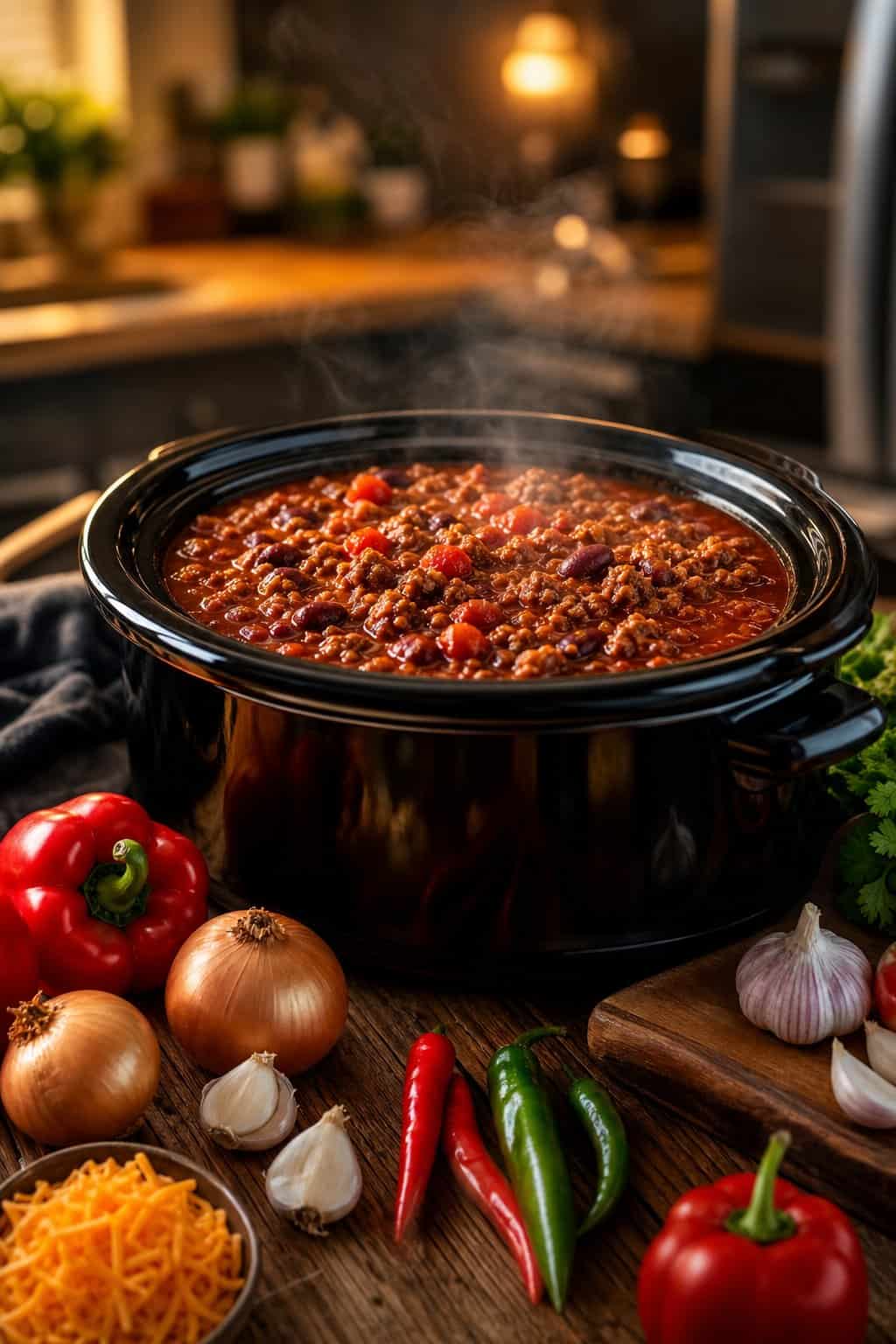 Easy Slow Cooker Chili for Busy Days