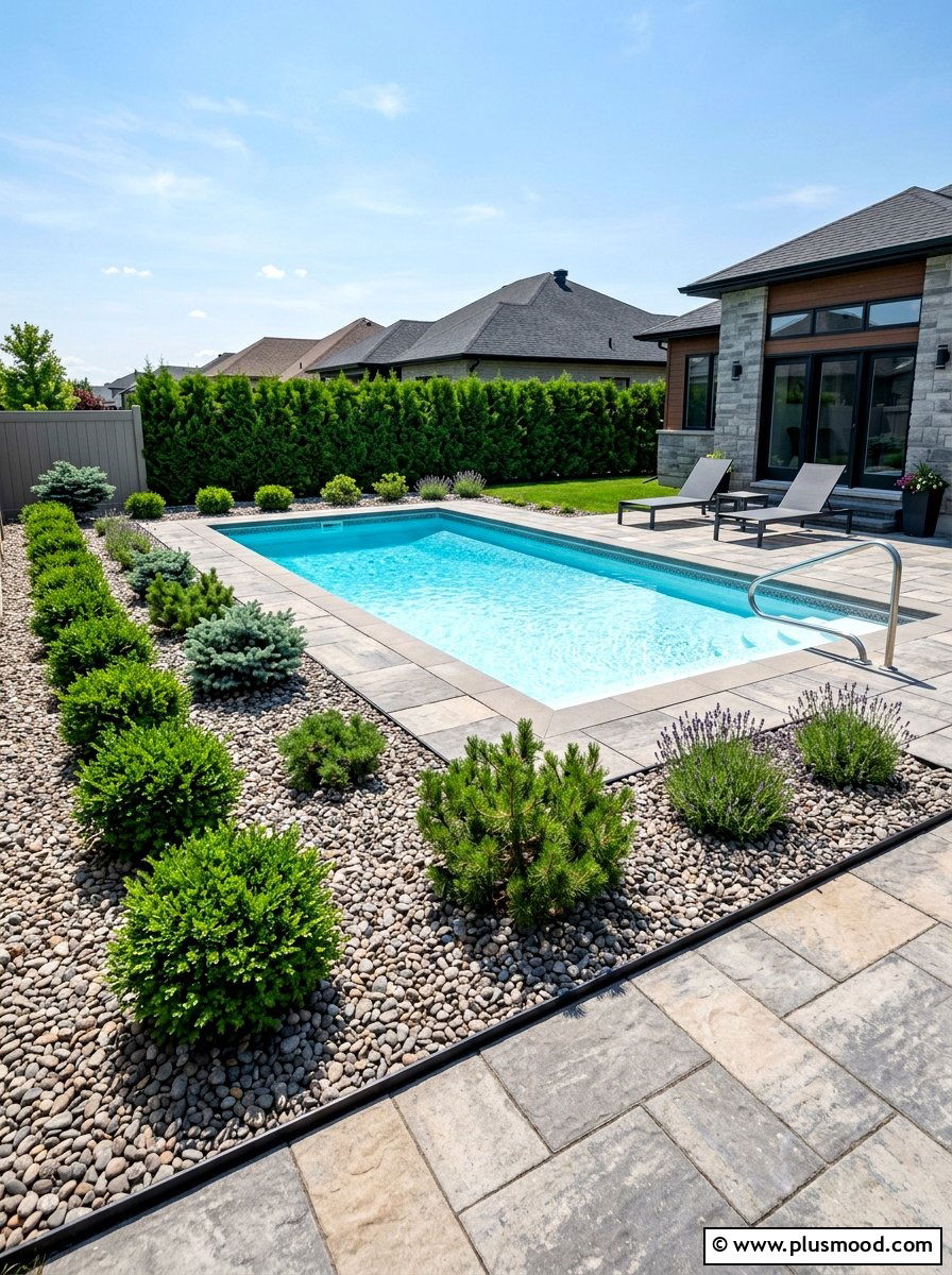 Effortless Poolside Landscaping for Easy Upkeep