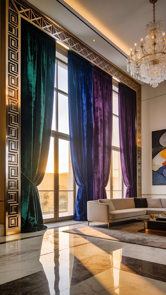Crowned Windows: Drapery That Reads Like Architecture