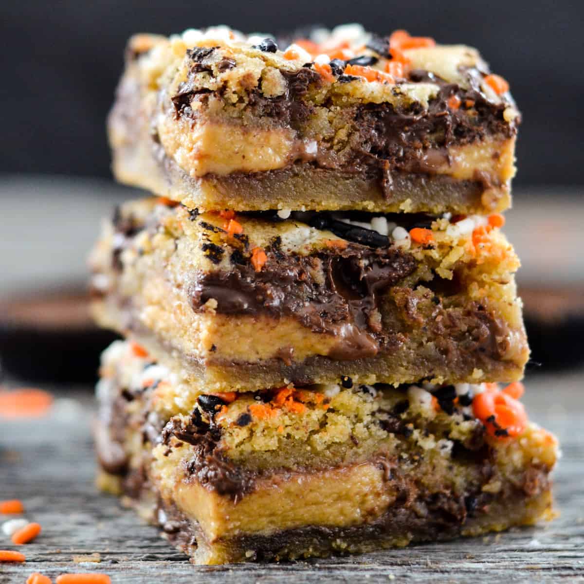 Trick-or-Treat Cookie Slab