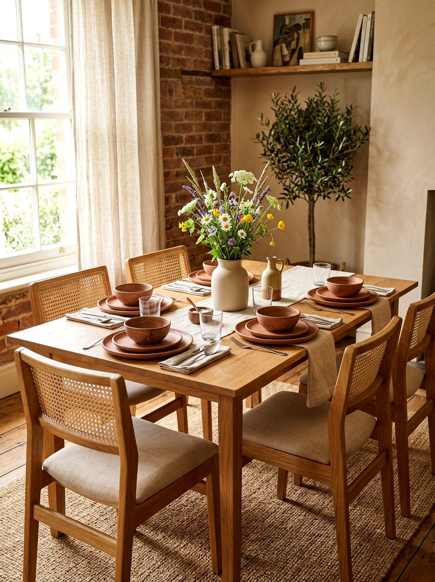 Earthy Elegance Dining