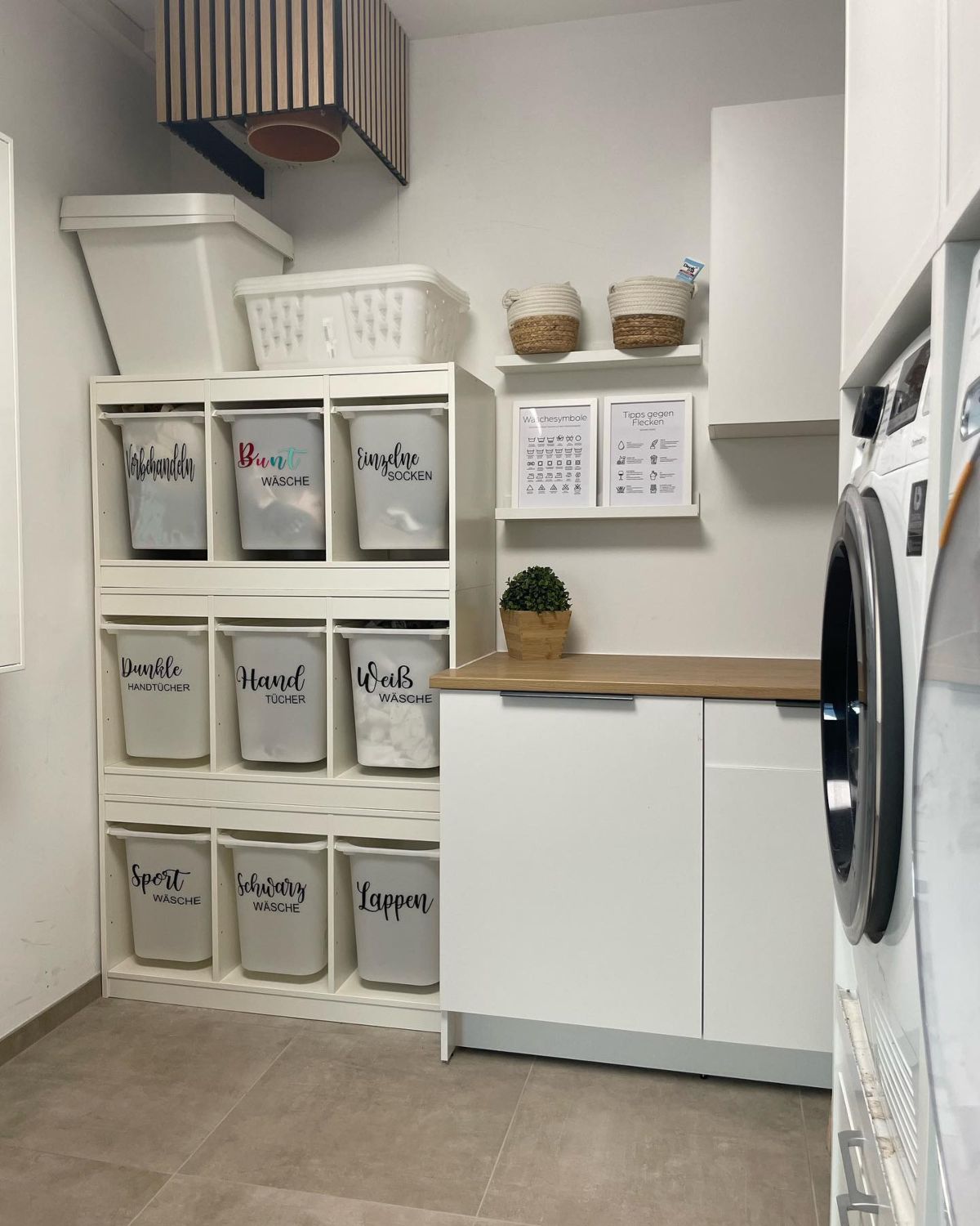 Smart and Stylish Laundry Nook