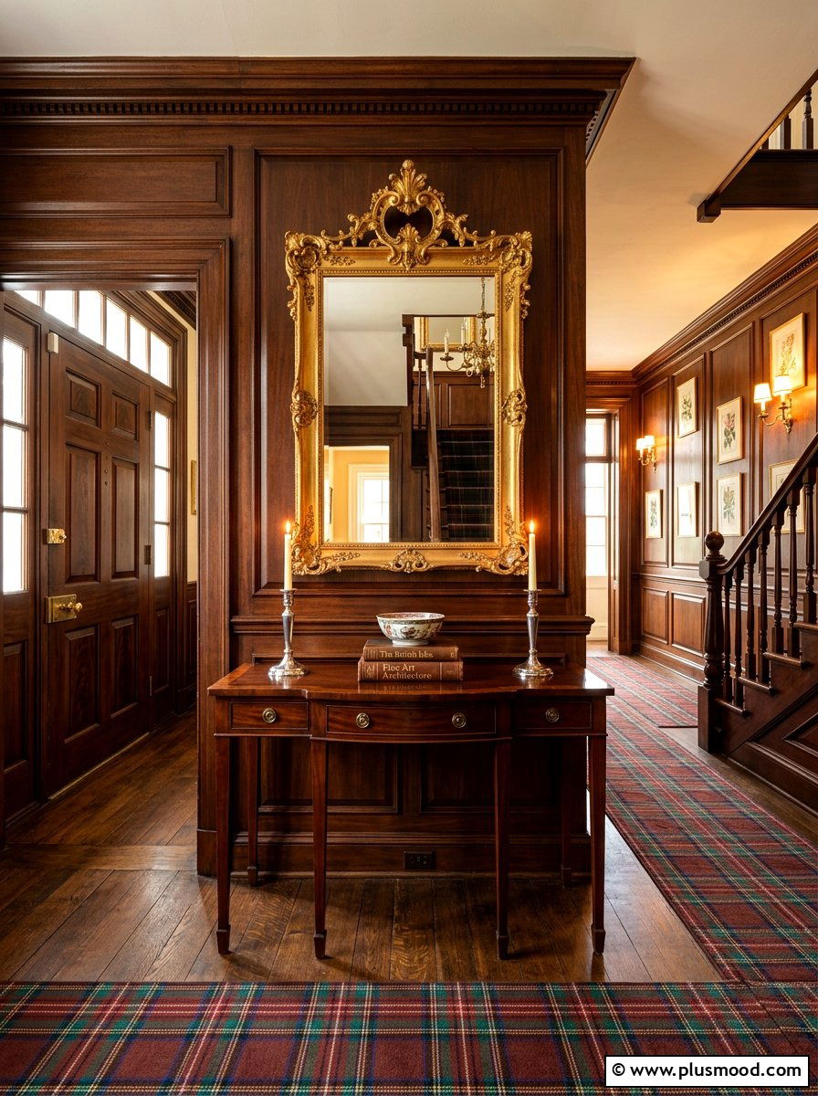 Embracing Timeless Warmth: Crafting a Classic Wood Entryway