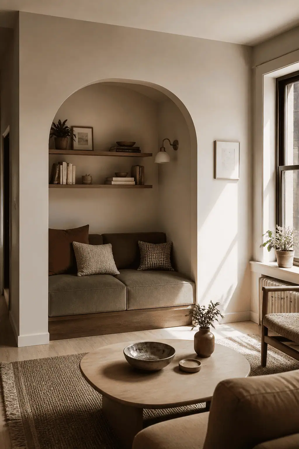 Cozy Corner Seating: Embrace Your Apartment’s Unique Shape