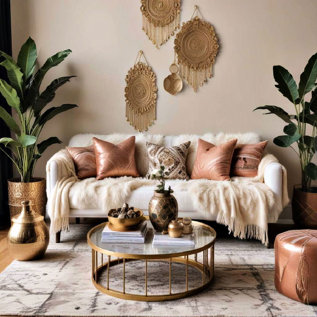 Elevate Your Space with Sparkling Metallic Touches