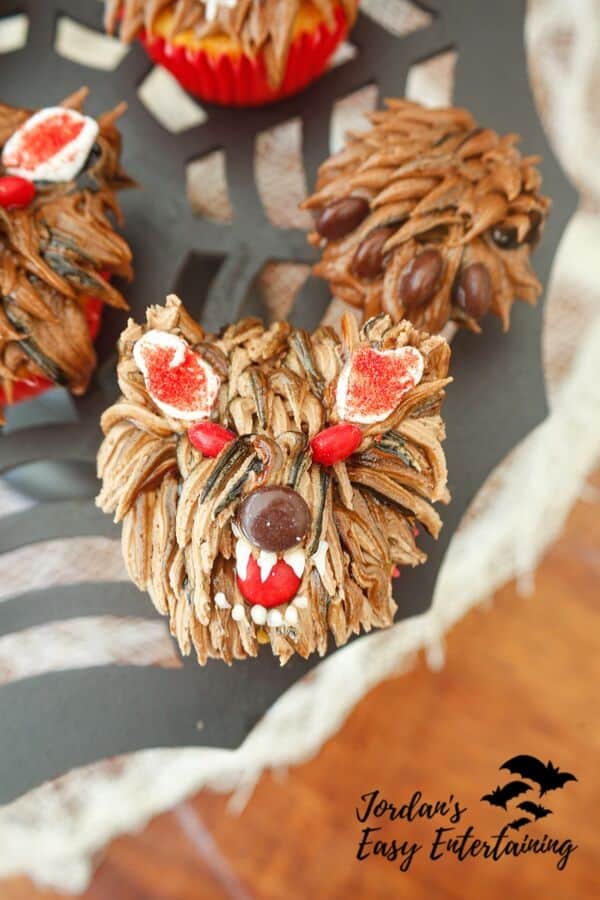 Midnight Howler Cupcakes