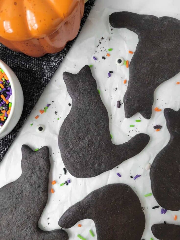 Midnight Whisker Cookies