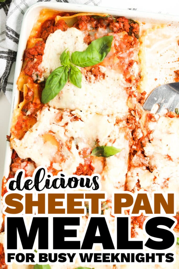 One-Pan Cheesy Lasagna Bake for Quick Family Dinners