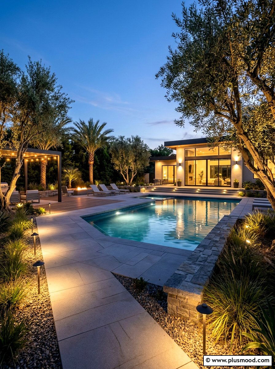 Modern Lighting Ideas to Elevate Your Poolside Ambiance