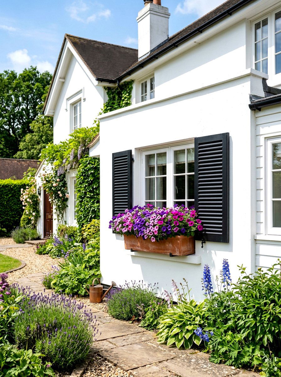 Charming Clay Window Planters