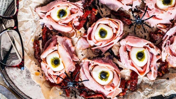 Ghoulish Italian Eyeball Bites