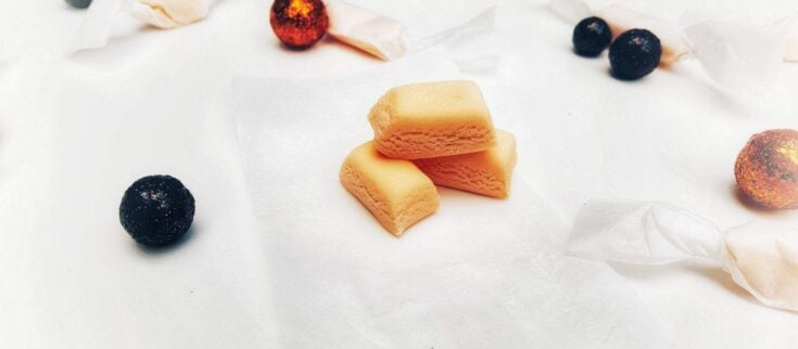 Spooky Stretch: Candy Corn Microwave Taffy