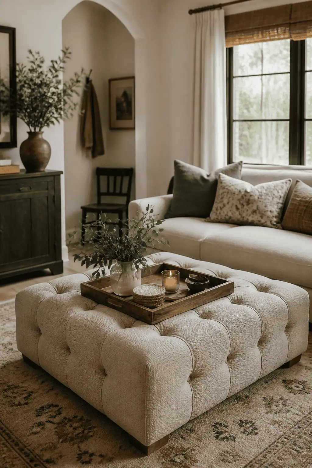 Double Duty: The Versatile Ottoman Upgrade