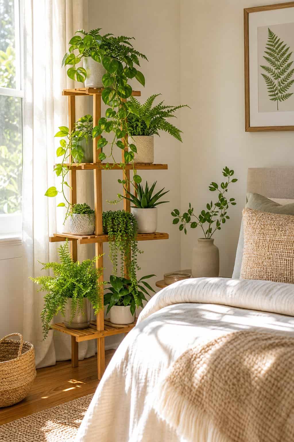 Tiered Plant Stands to Transform Bare Corners