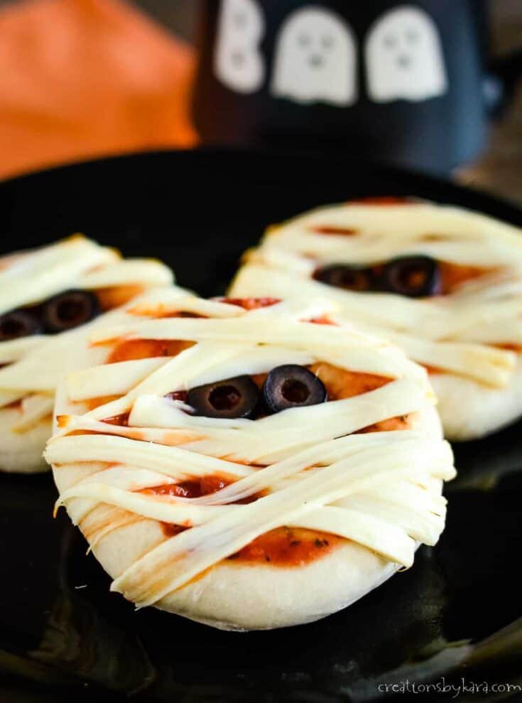 Mummy-Wrapped Pizza Bites