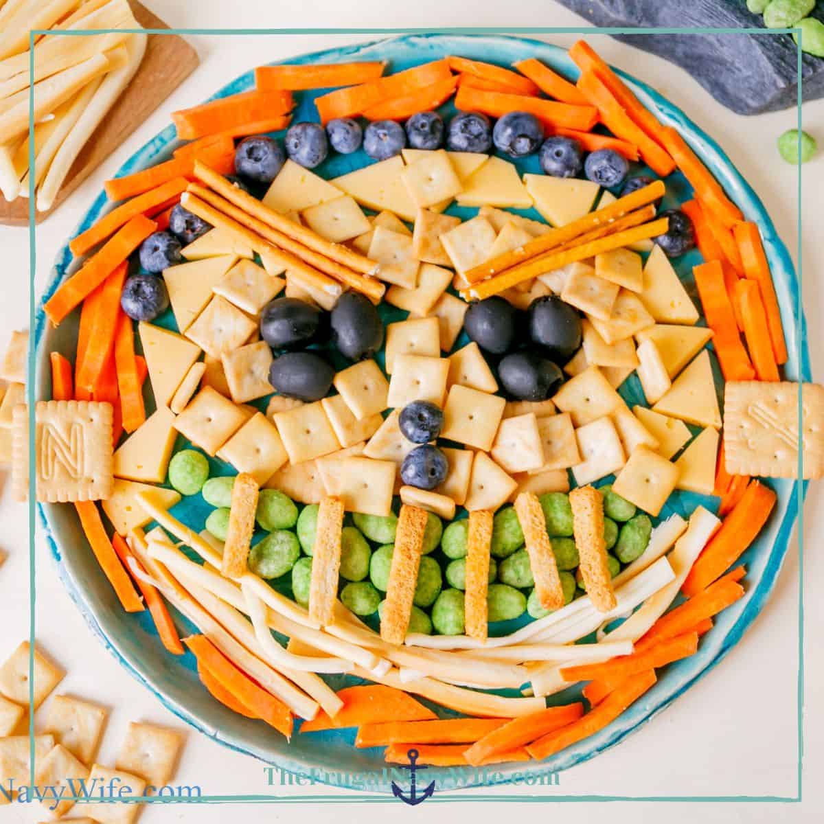 Grinning Pumpkin Snack Platter