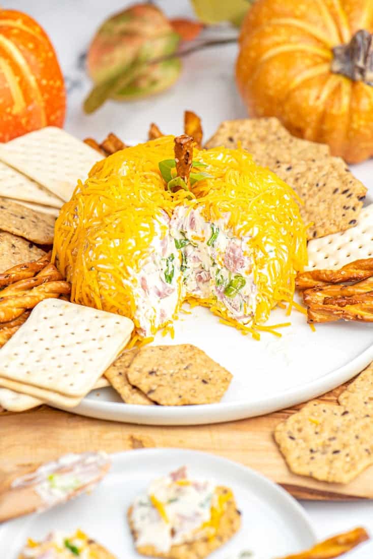 Mischievous Mini Cheese Pumpkins