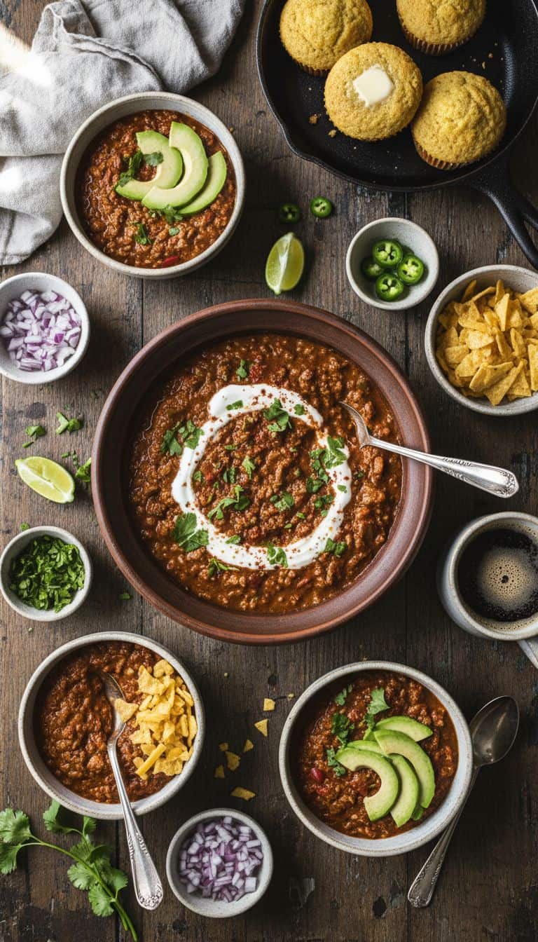 Hearty Weeknight Turkey Chili