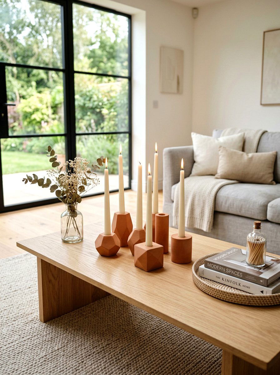Earthy Glow Centerpiece