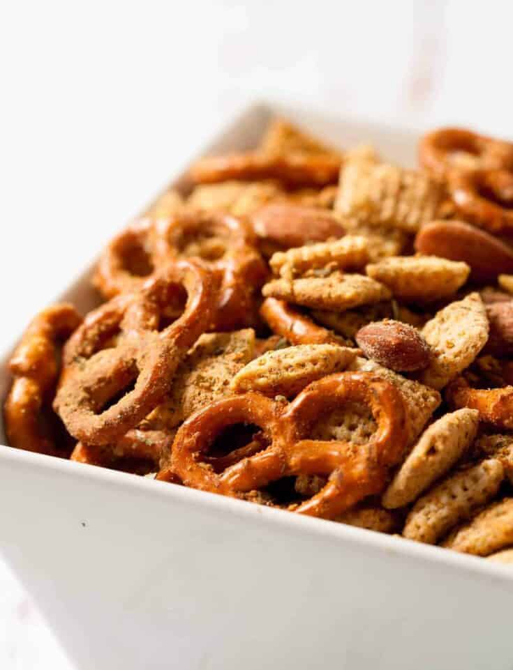 Creepy Crunch: Buttermilk-Herb Party Mix