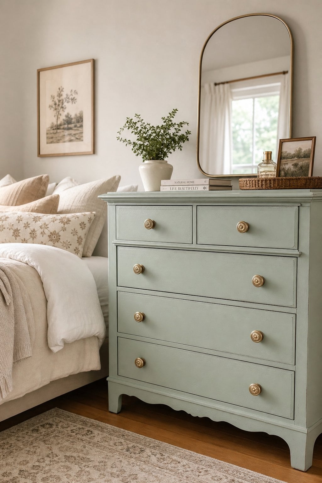 Charming Vintage Dressers: Painted and Personalized
