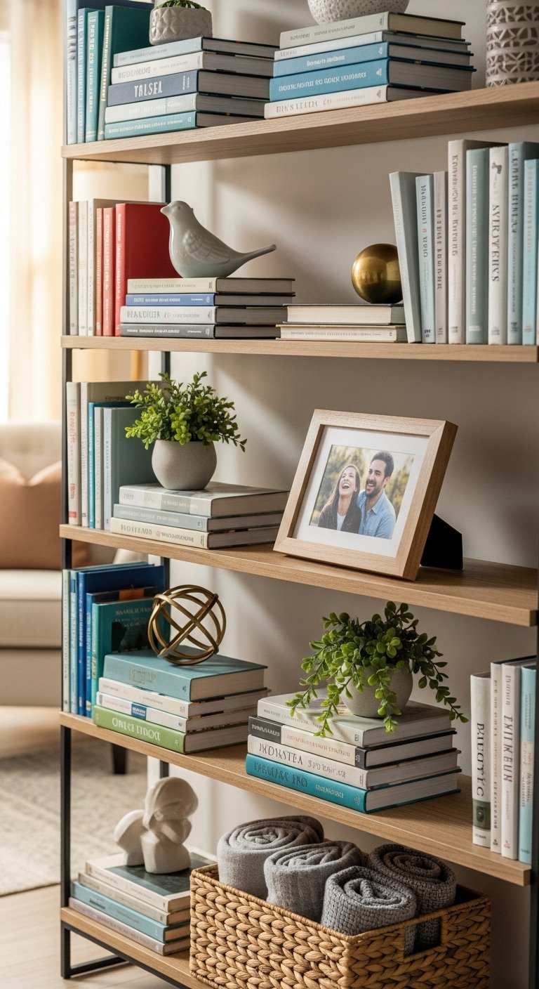 Mastering Bookshelf Styling: Create Balanced and Eye-Catching Displays