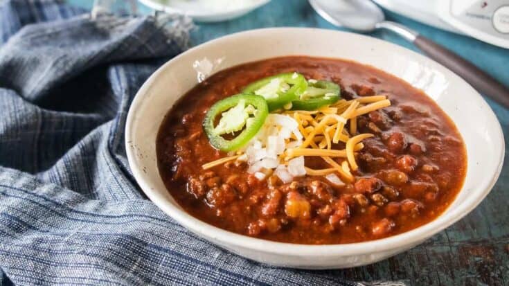 Monster Brew Slow-Cooker Chili