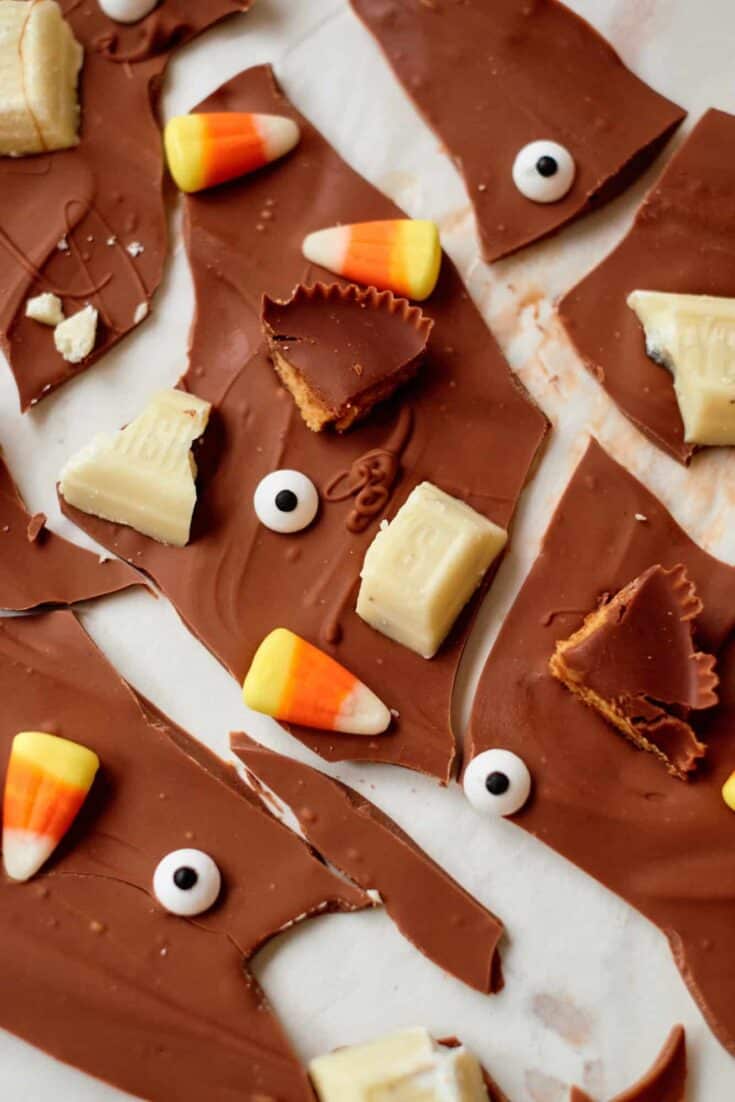 Candy Corn Carnival Bark