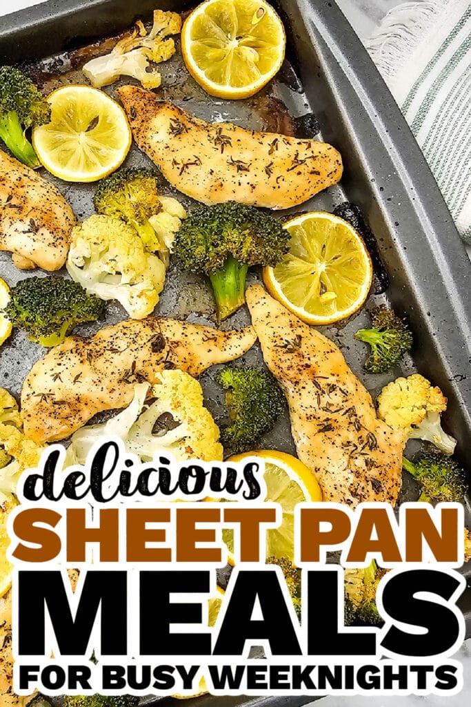 Zesty Sheet Pan Lemon Chicken with Roasted Veggies
