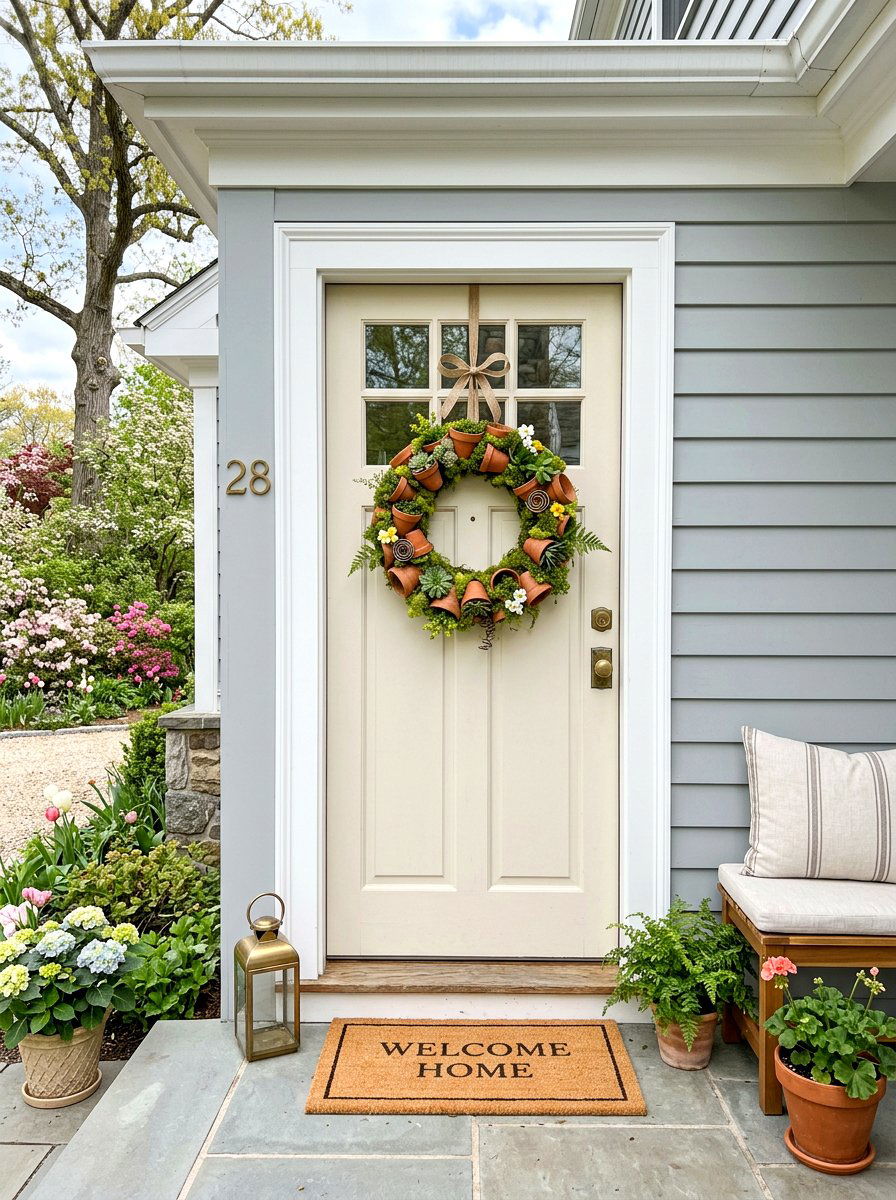 Earthy Terracotta Wreath