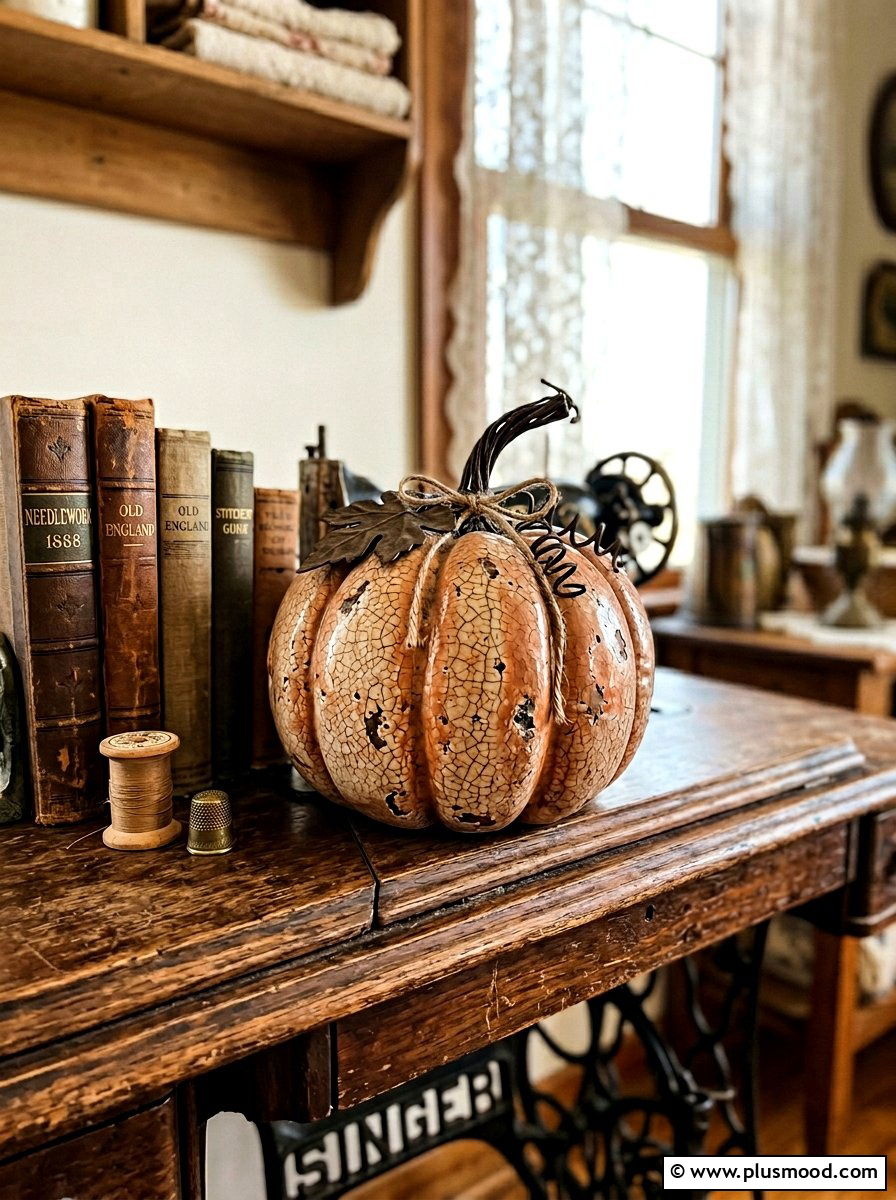 Creating Timeless Charm with Vintage-Inspired Pumpkin Rocks