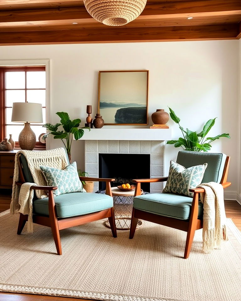 Incorporate Statement Mid-Century Chairs