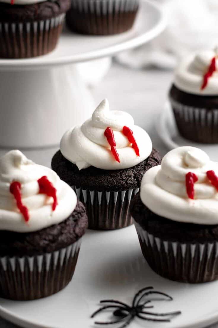 Scarlet Kiss Chocolate Cupcakes