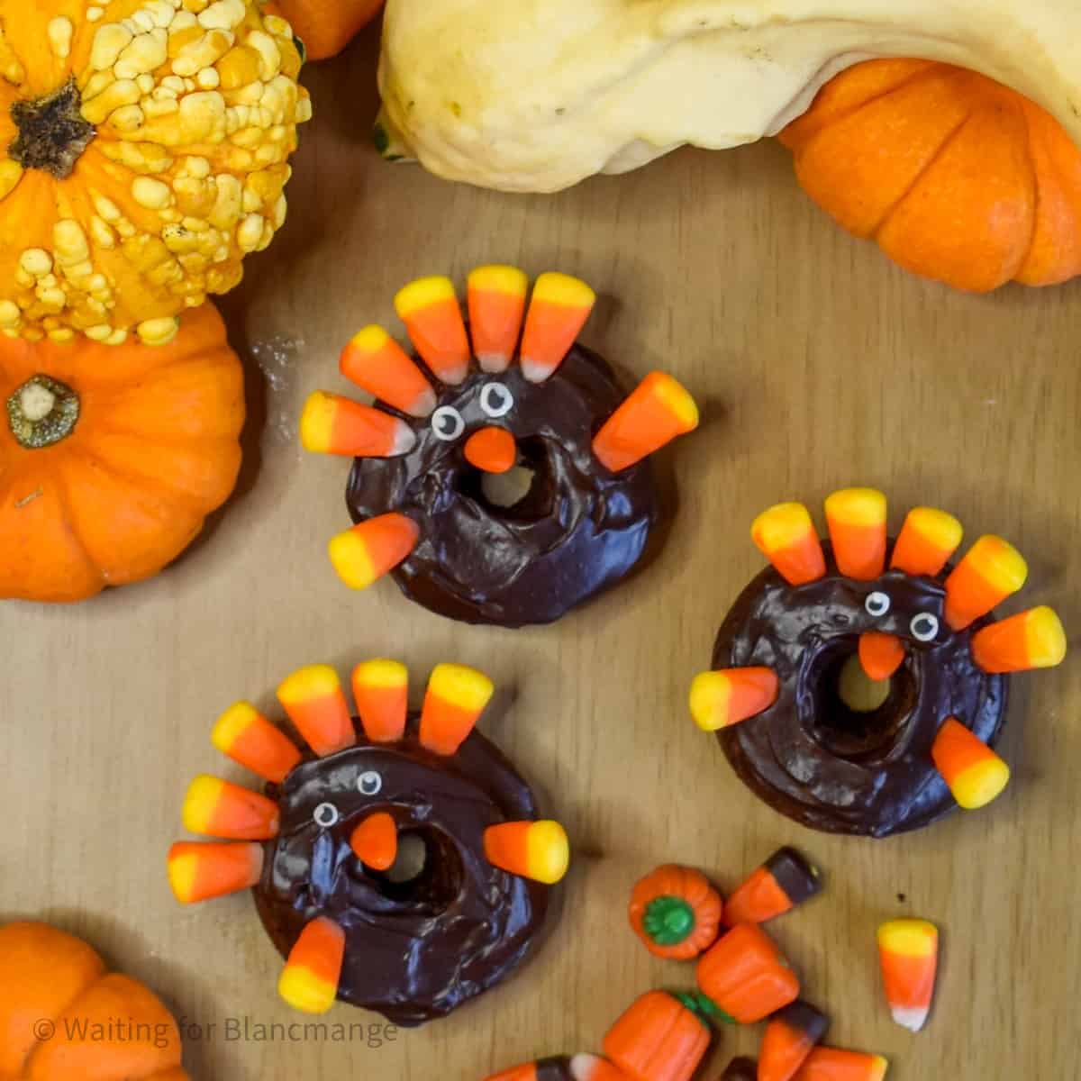 Candy Corn Donut Monsters