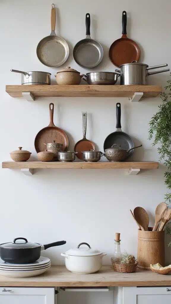 Elevate Your Kitchen with Eye-Catching Cookware Displays