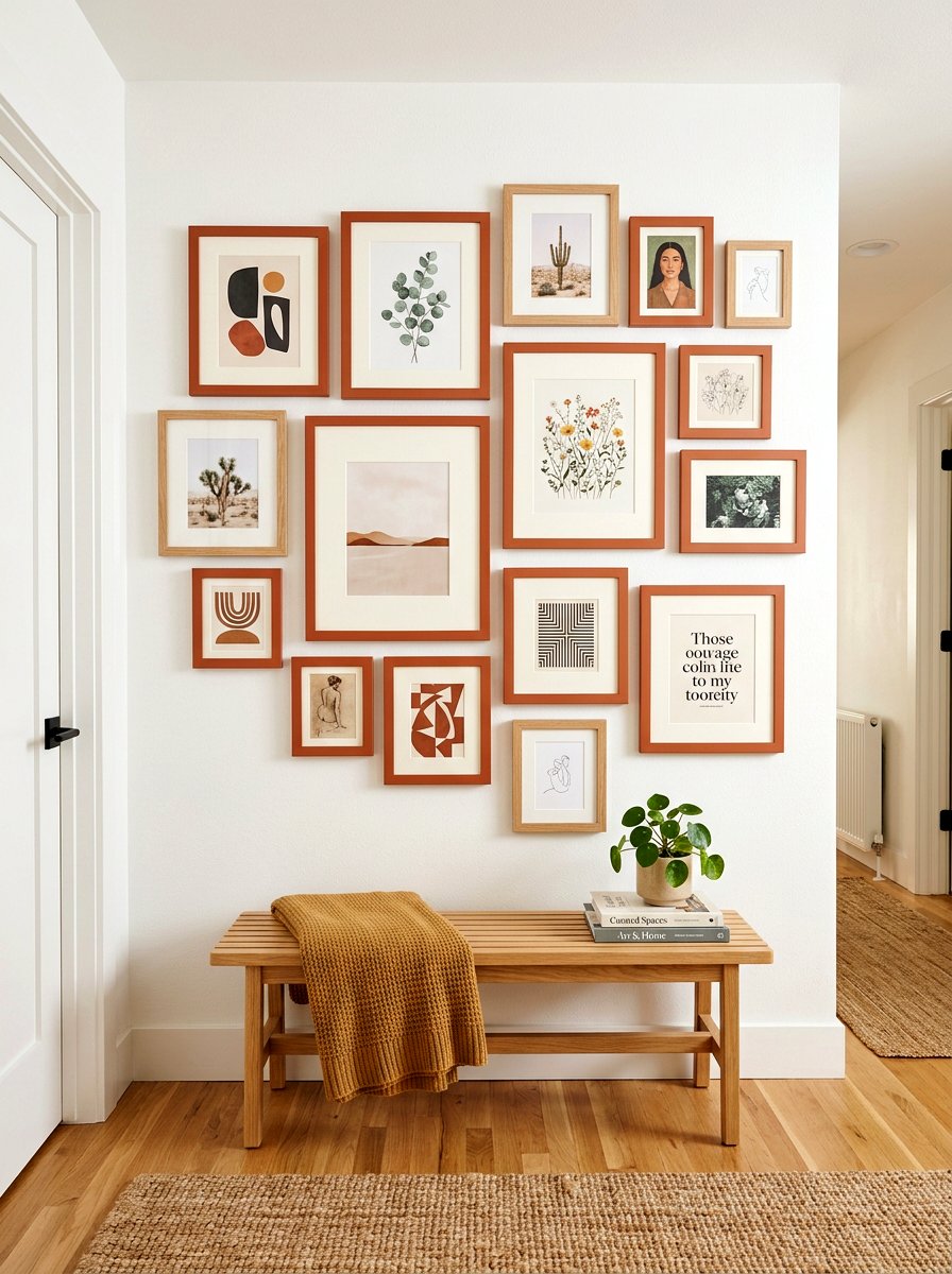 Warm Terracotta Wall Art